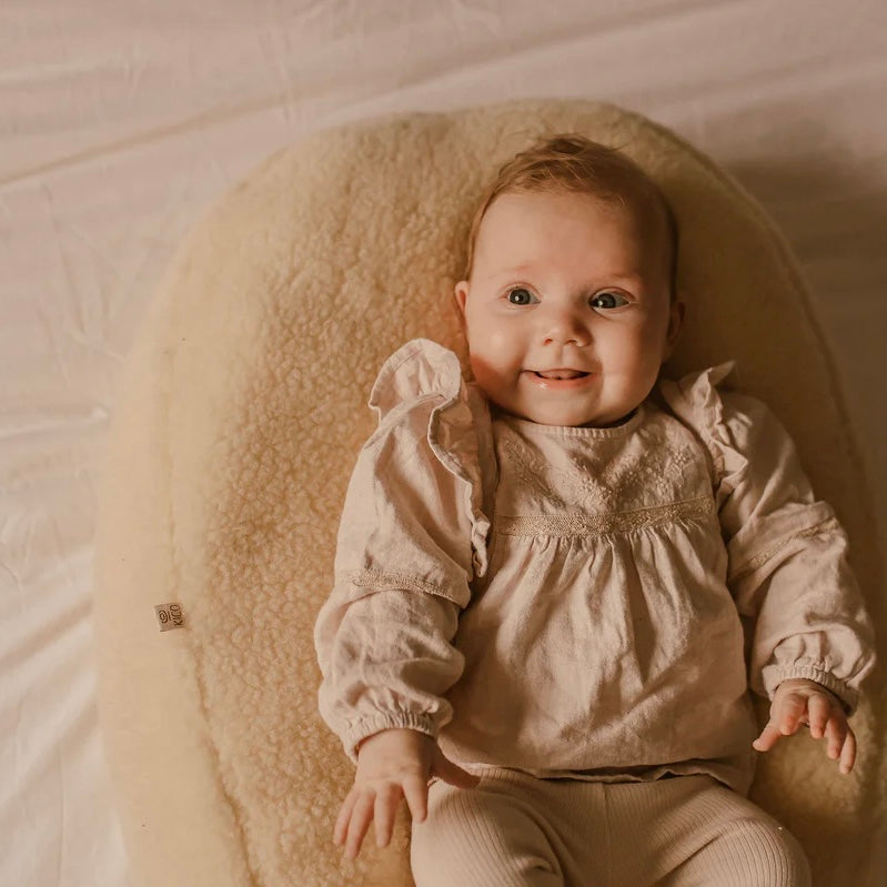 VOEDINGKUSSENHOES Beige | Merinowol | KICO Label