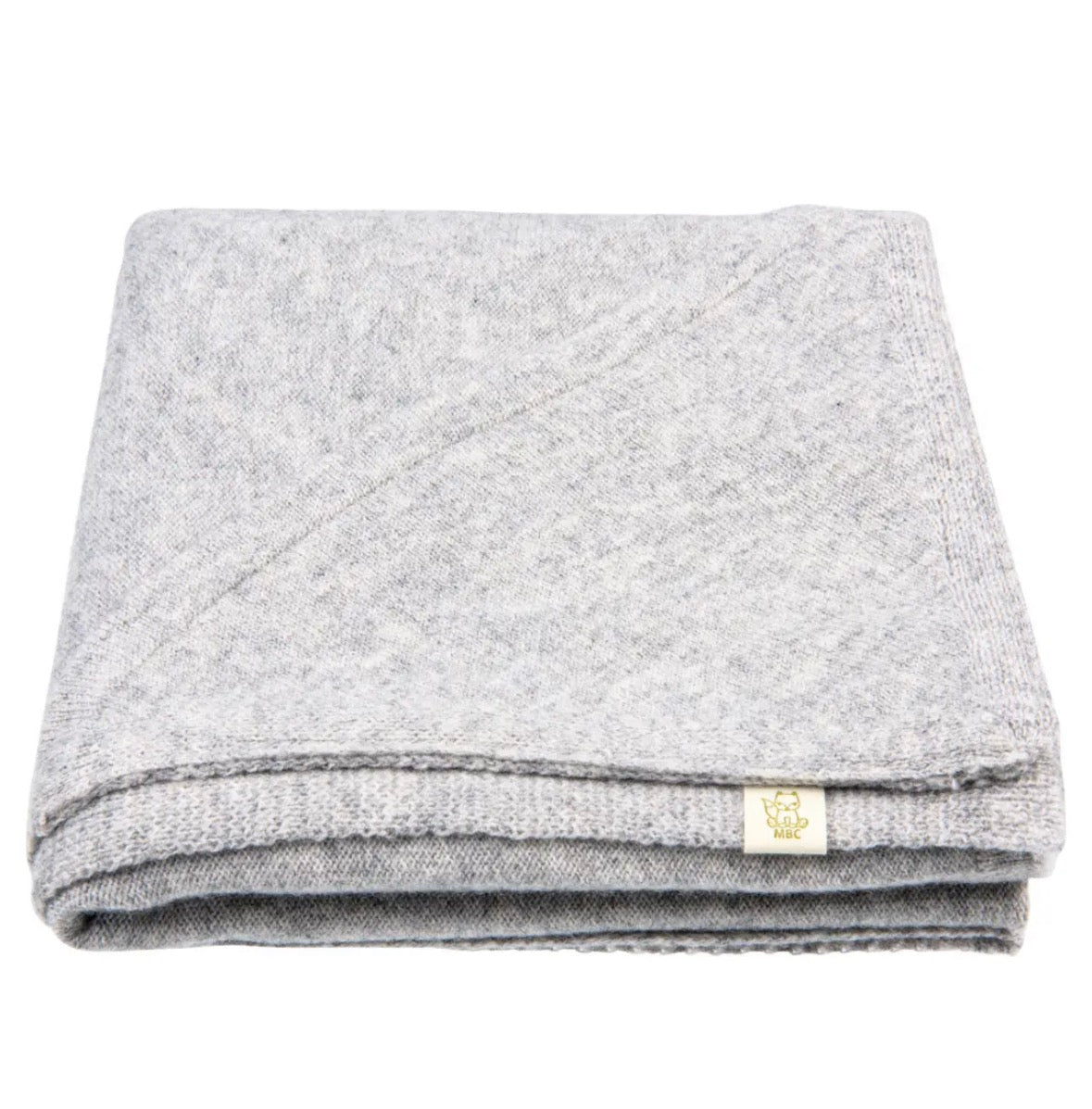 3 in 1 Wikkeldeken Licht Grijs | 90% Merinowol & 10% Cashmere | Moalie