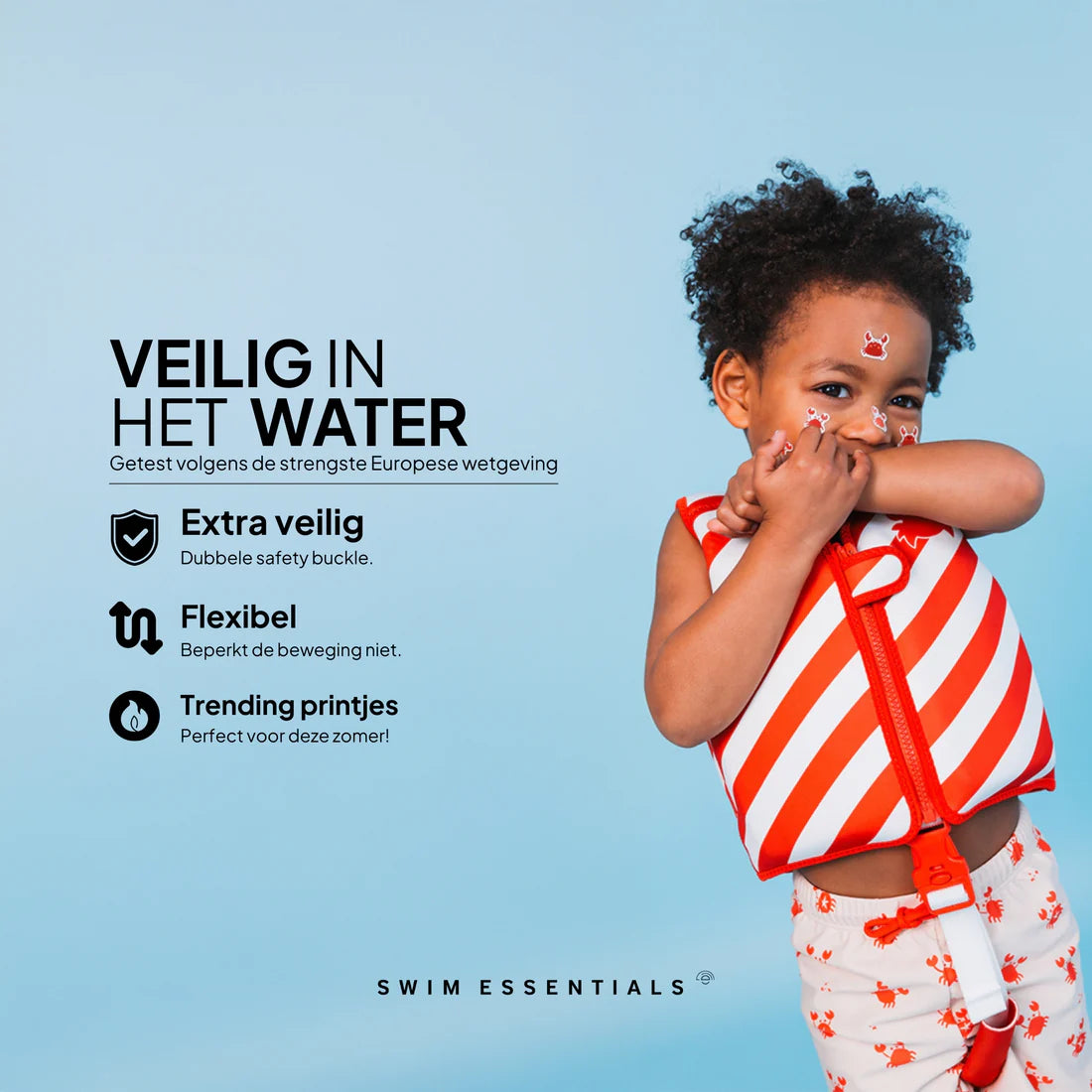 Swim Essentials | Zwemvest 3-6 jaar | Oh Crab