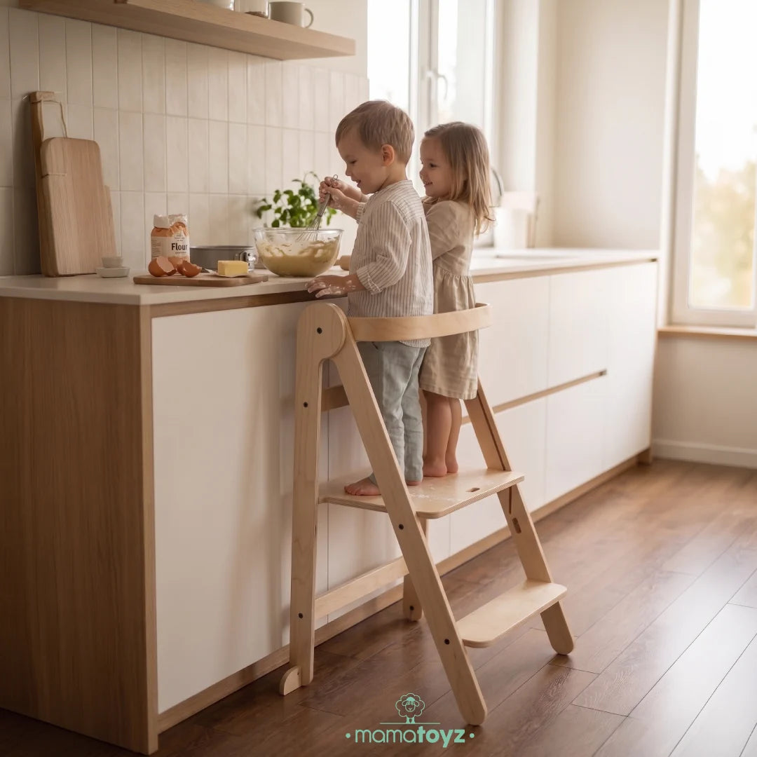 Leertoren voor twee kinderen | Mamatoyz