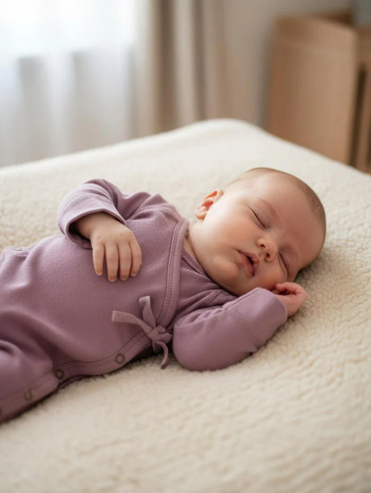 Wollen boxpakje  | Merino wol | Lavender Mist | Lille Barn