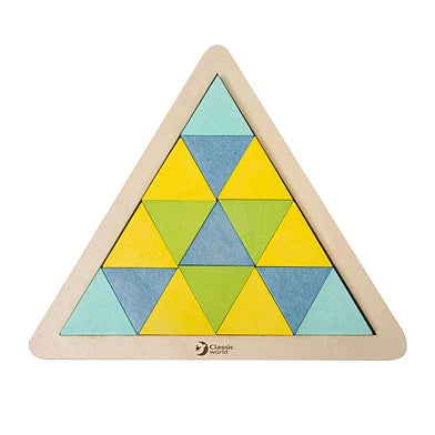 Classic World | Houten Mozaïekpuzzel, 67st.