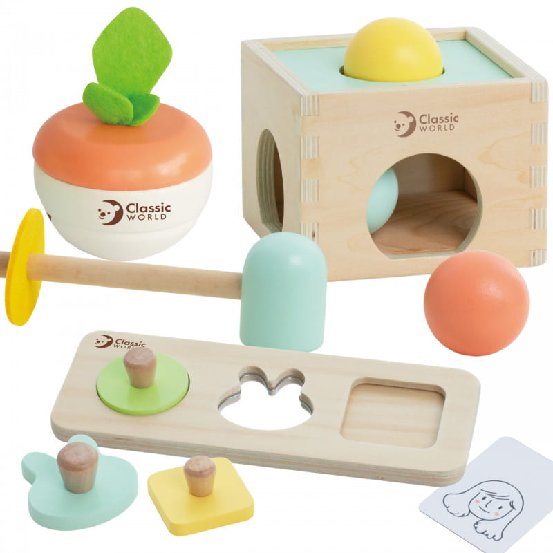 Montessori box 6 tot 12 maanden