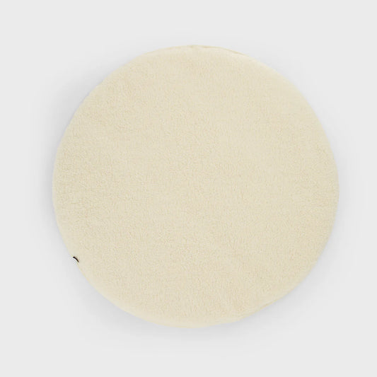 Boxkleed rond naturel | 100% wol | Kico Label