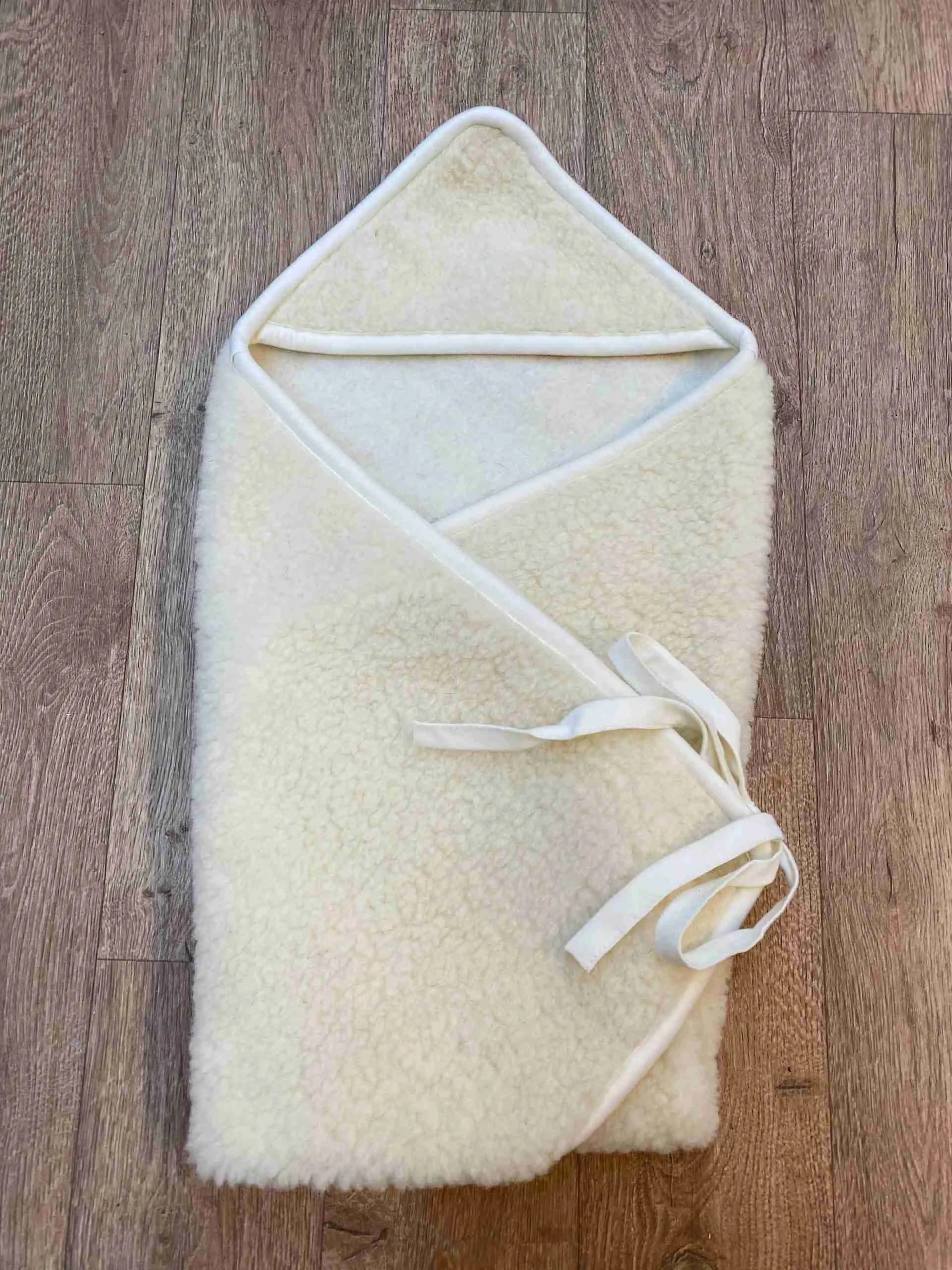 Wollen Wikkeldoek |  Naturel