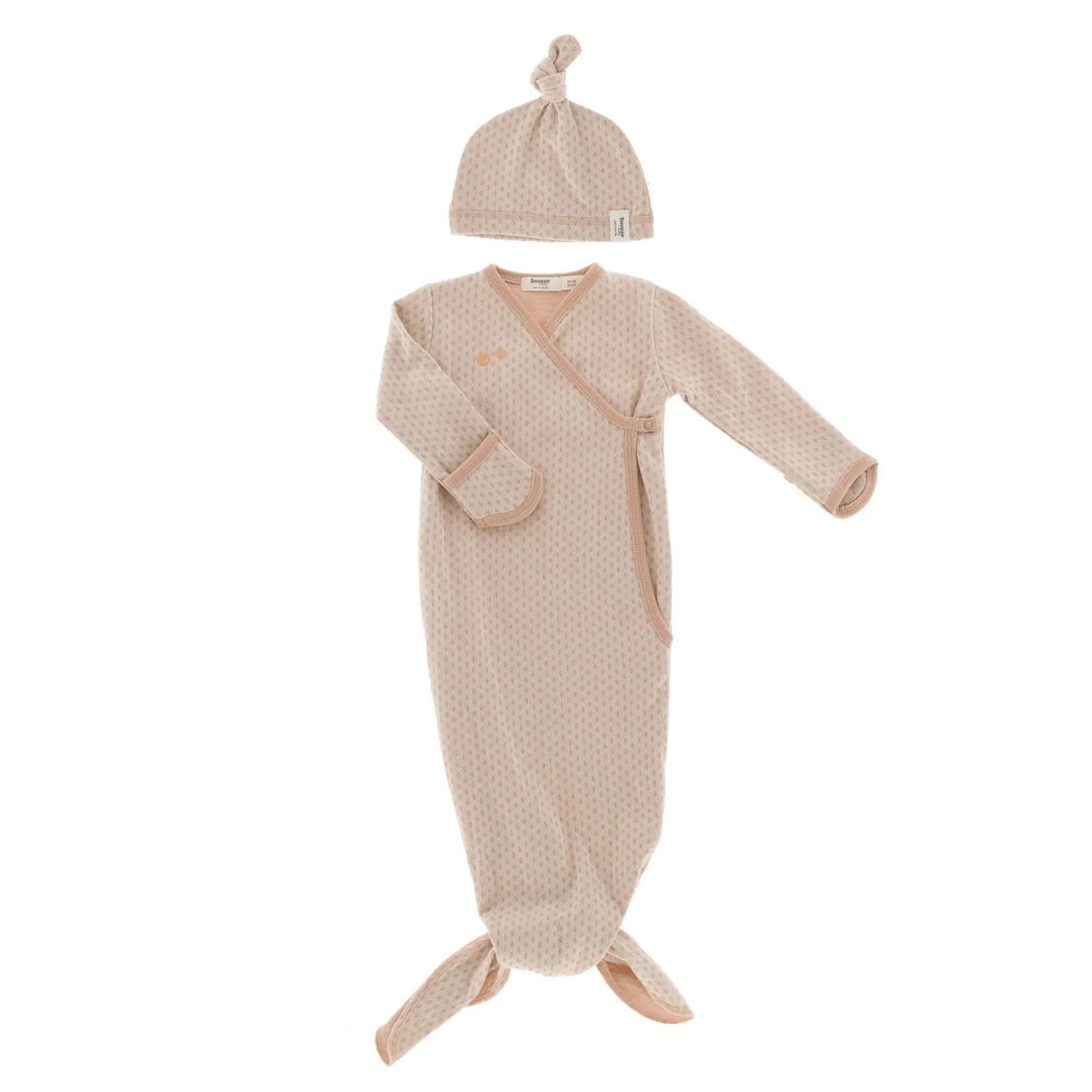 Babycocon met Mutsje | Milky Rust | 100% Biologisch Katoen