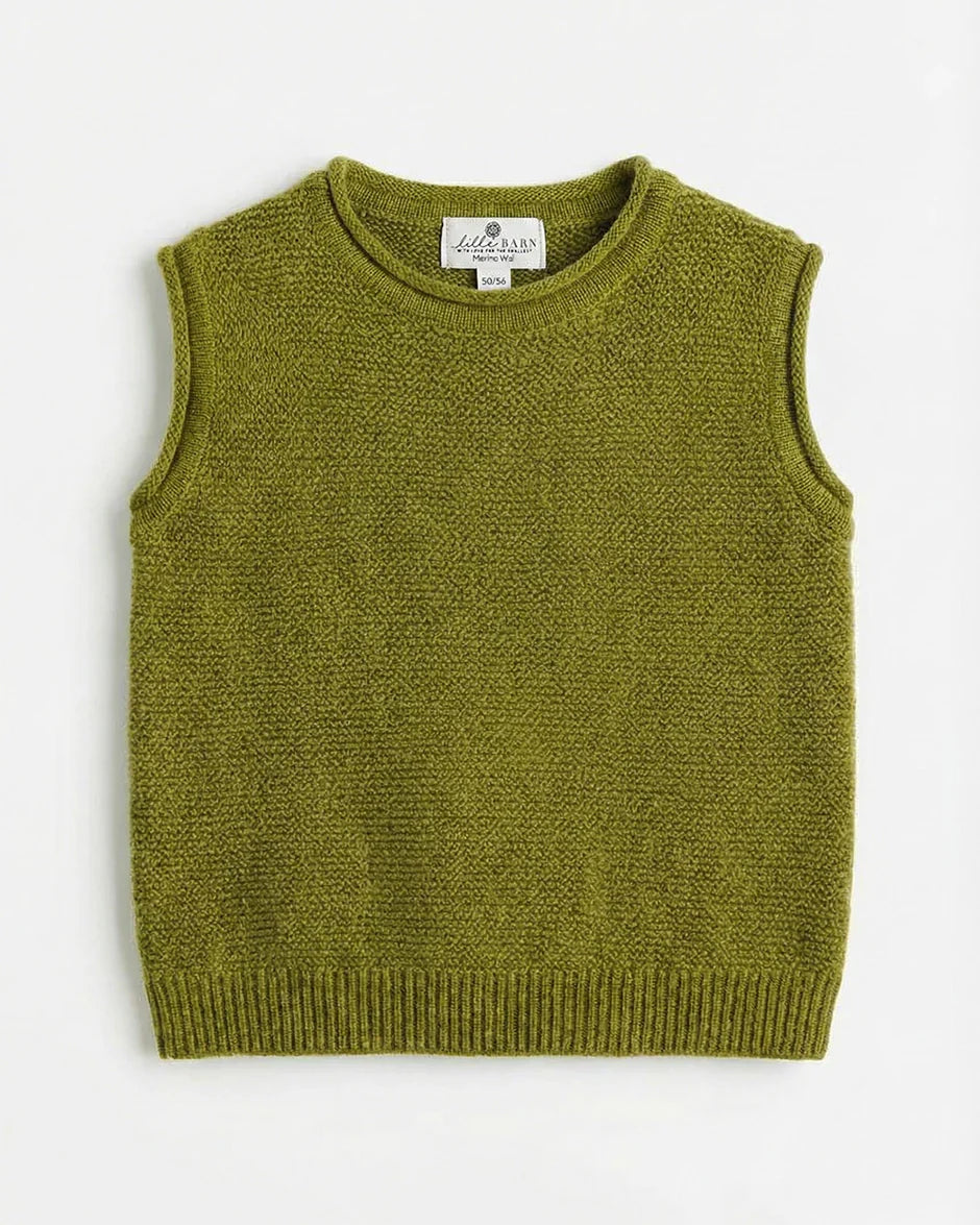 Pickle | Gebreide wollen babyspencer | Merinowol | Lille Barn