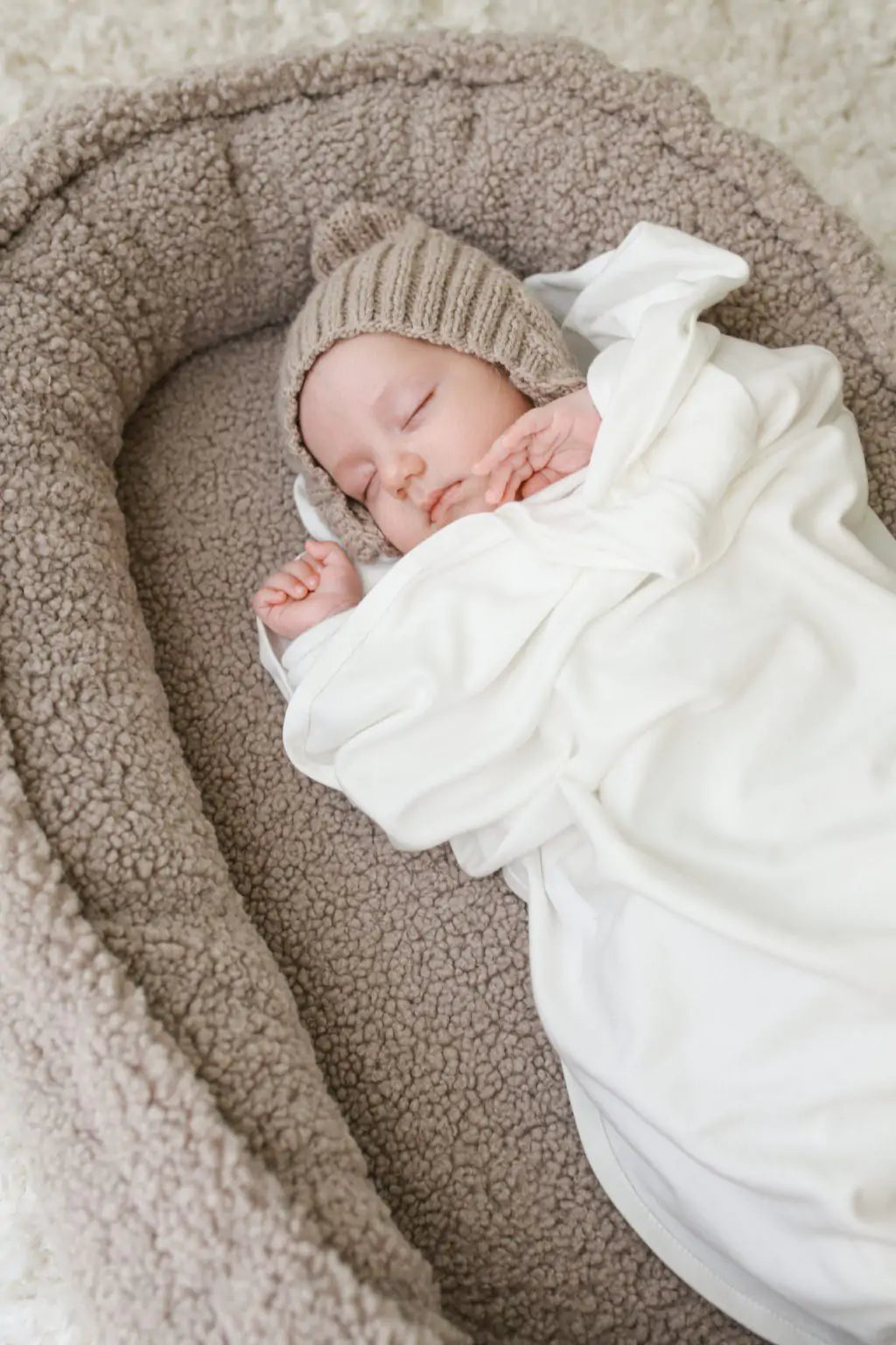 Babynest | Teddy taupe