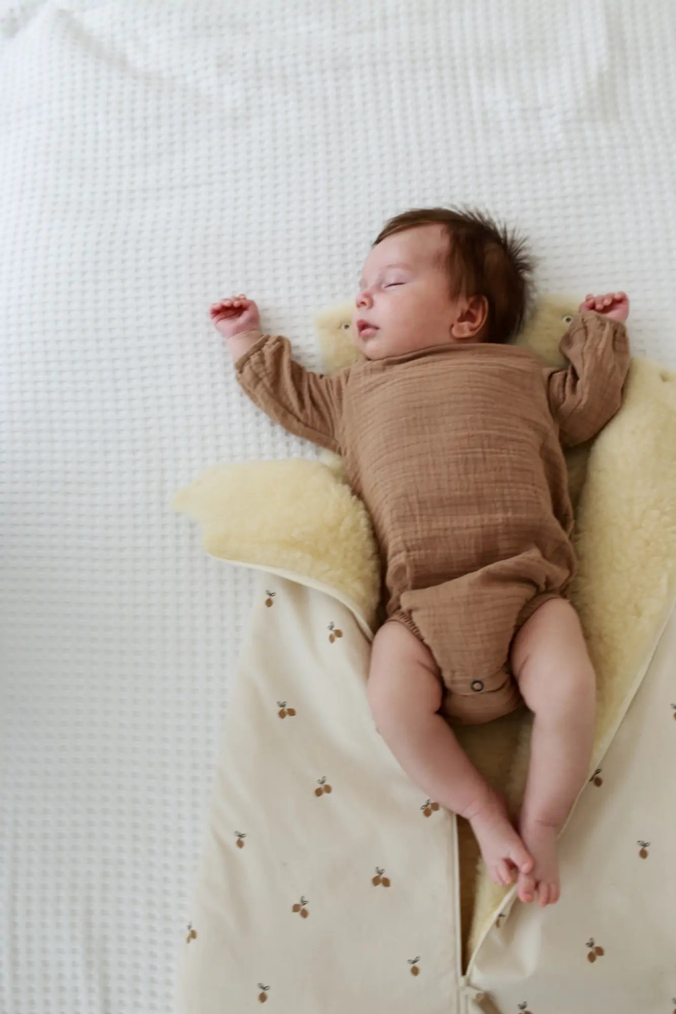 Wollen Babyslaapzak | Veilig, Warm & Ademend | 100% wol