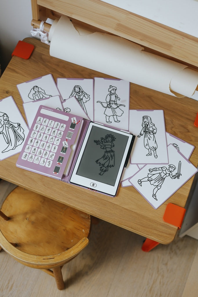 KIDYDRAW-MINI | Tekenblok 30 Prinses | KIDYWOLF