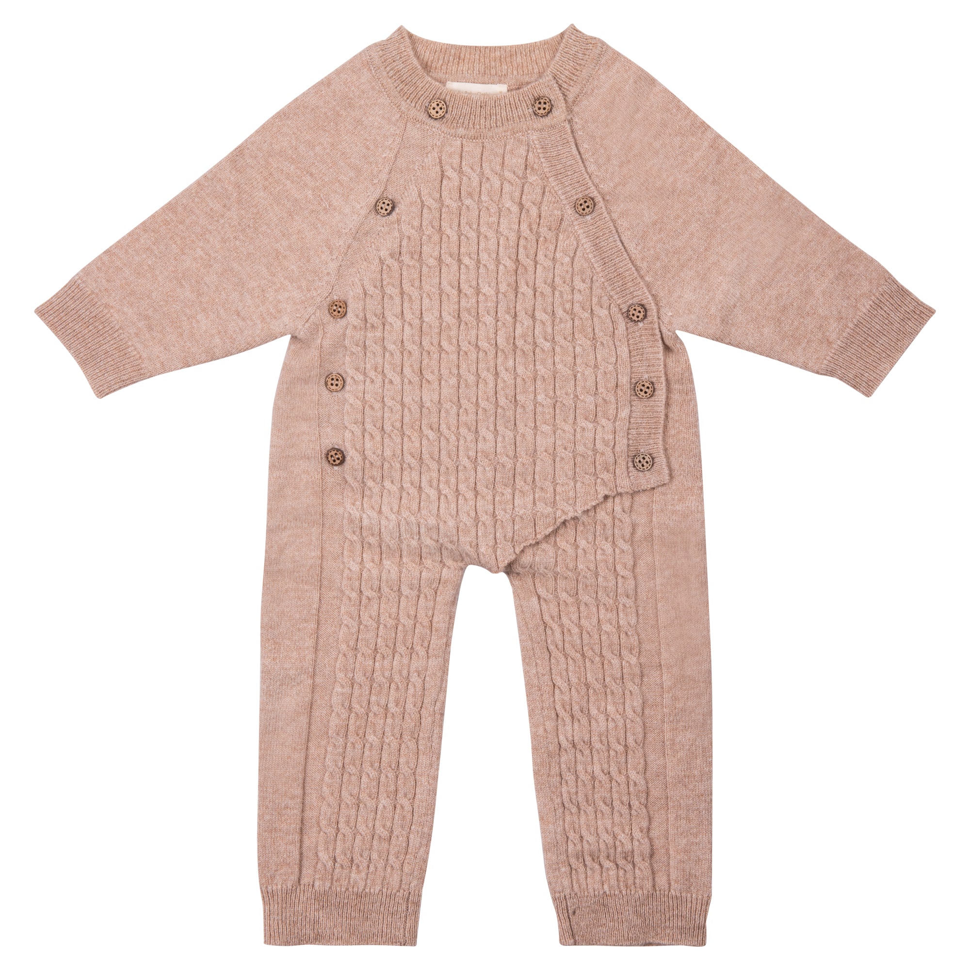 Cable Jumpsuit Sienna | 90% Merino 10% Cashmere | Moalie