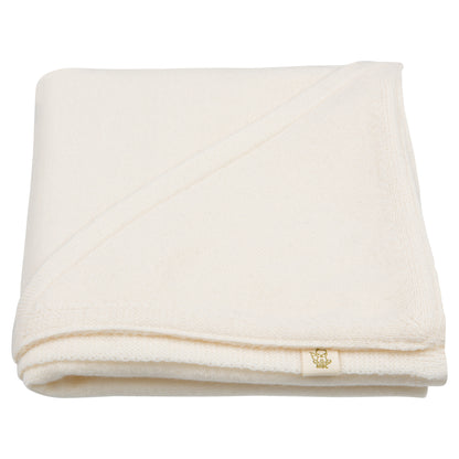 3 in 1 Wikkeldeken Crème | 90% Merinowol & 10% Cashmere | Moalie