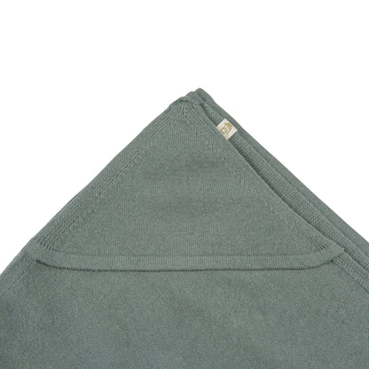 3 in 1 Wikkeldeken Sage | 90% Merinowol & 10% Cashmere | Moalie