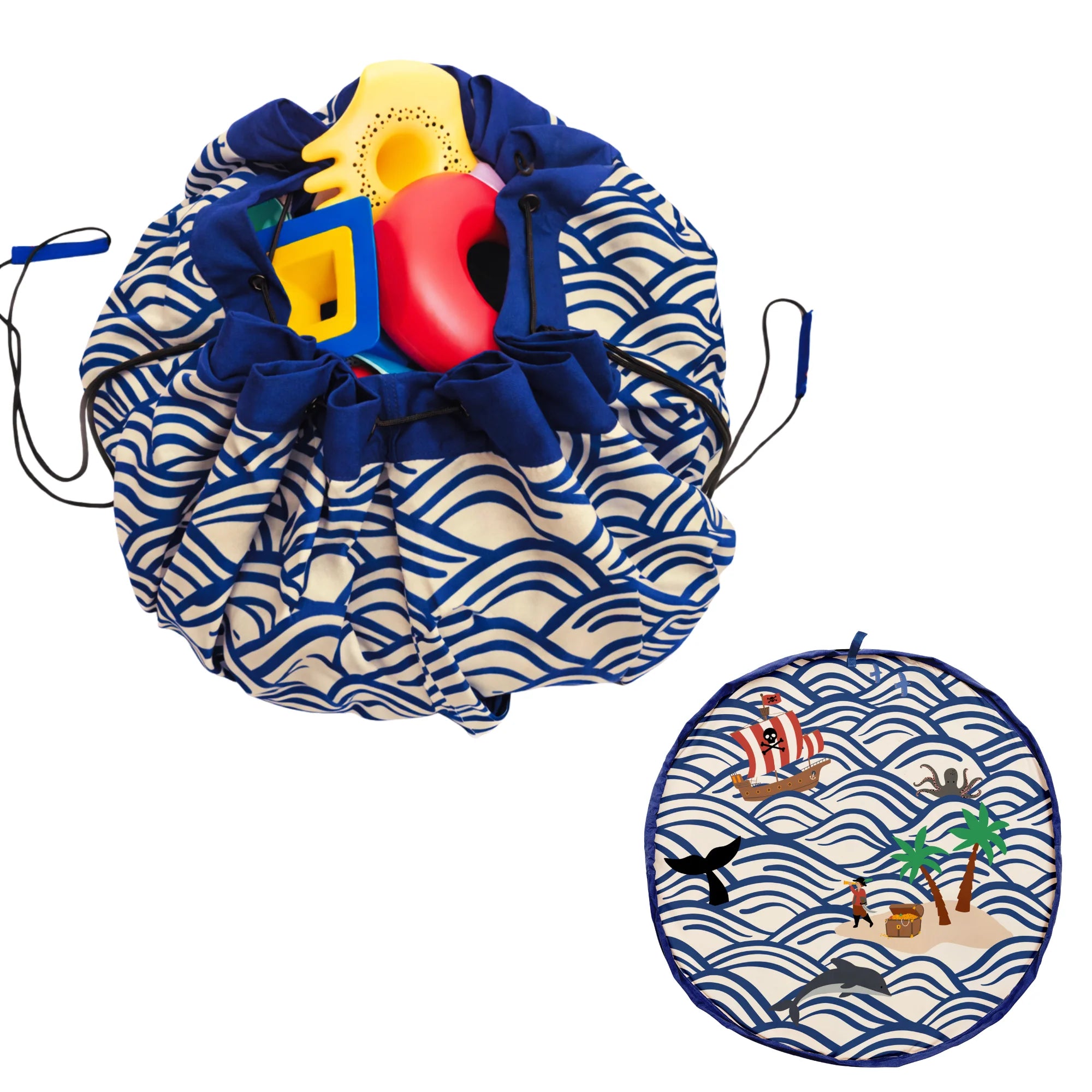 Outdoor Pirate | Opbergzak & Speelmat | Play&Go