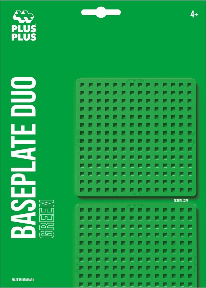 Plus-Plus | Baseplate Duo Green 2 stuks