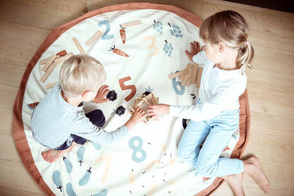 Play&Go | Speel- & Opbergkeed | Veggie nummers