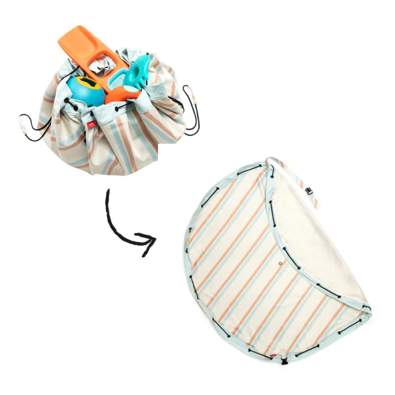 Outdoor Stripes Opbergzak & Speelmat | Play&Go