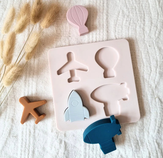 Siliconen Puzzel | Vliegen | Rammelaartje