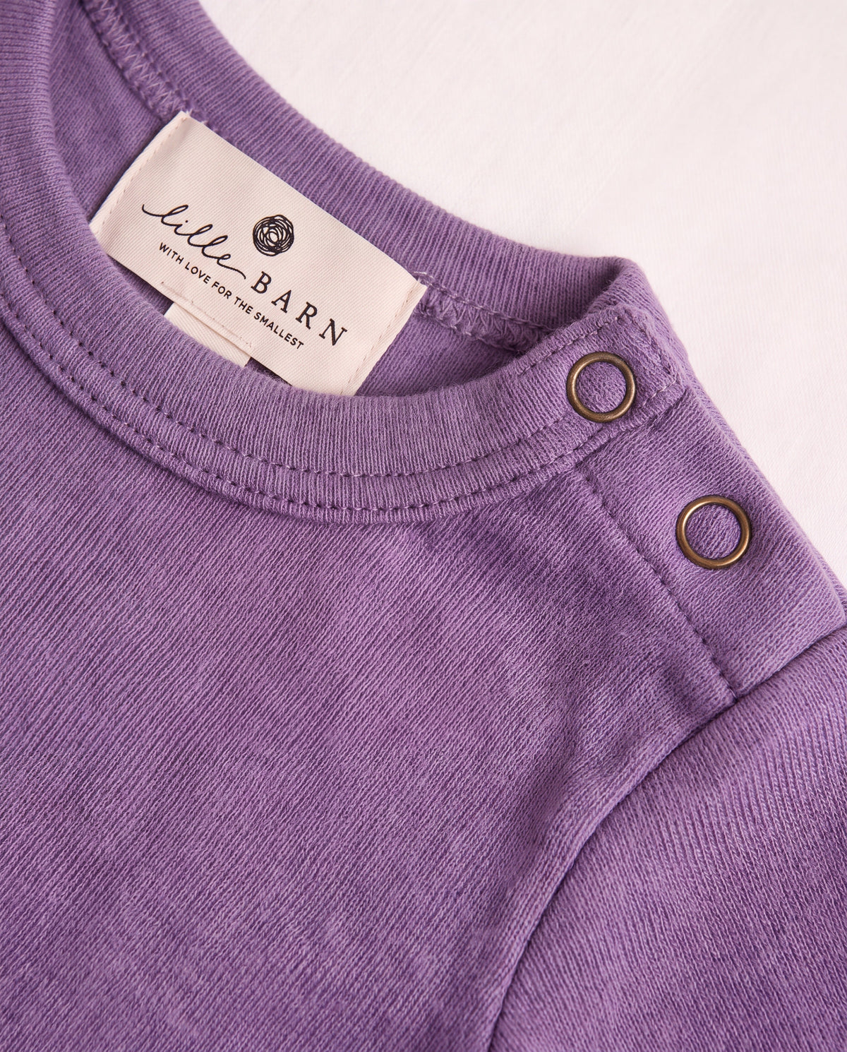 Wollen romper lange mouwen | Purple Haze | Lille Barn - productfoto 3