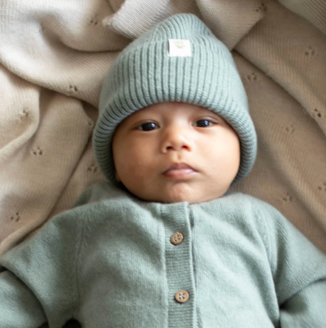 Merino & Cashmere Baby Mutsje | Moalie