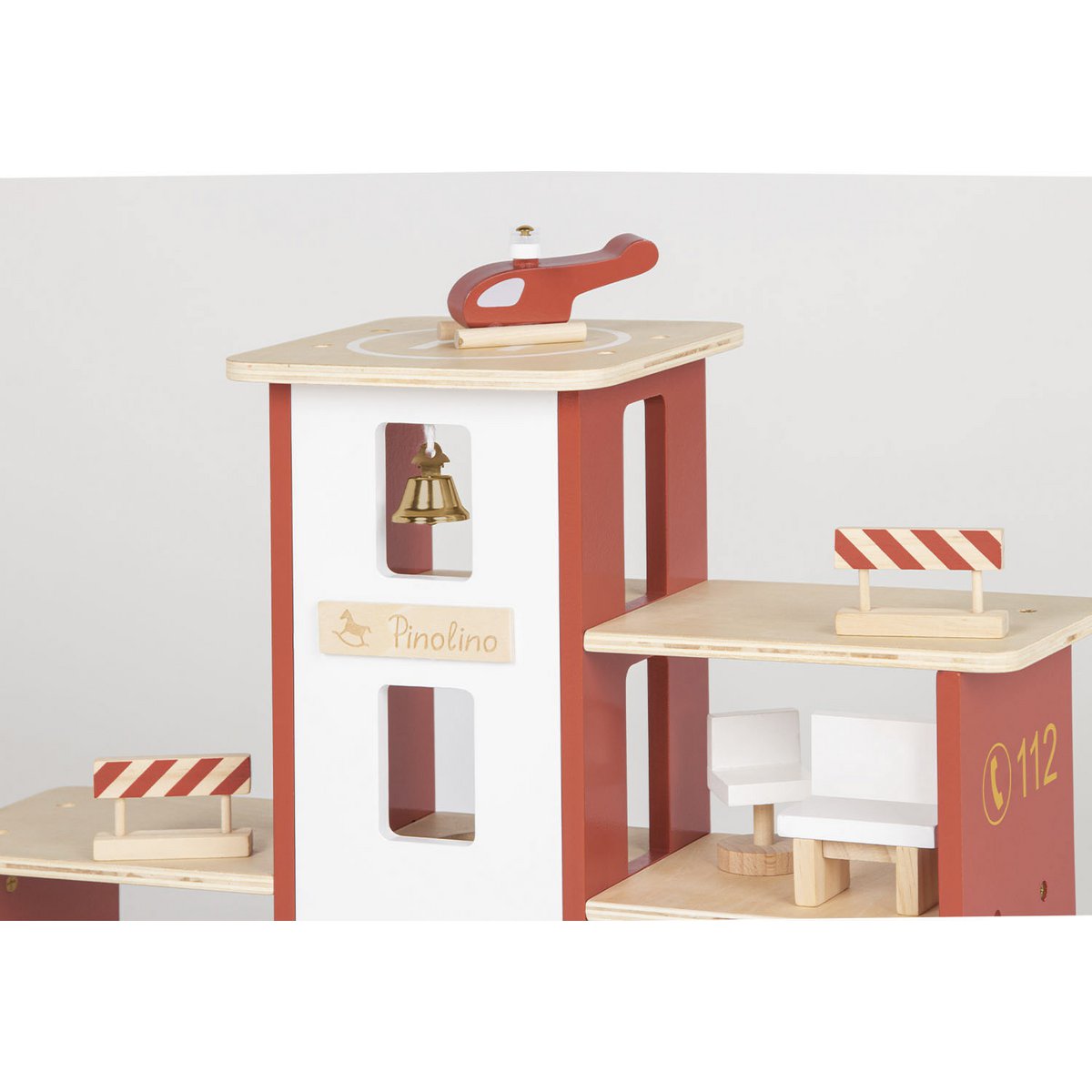 Pinolino Brandweerkazerne Ben | Houten speelset vanaf 3 jaar