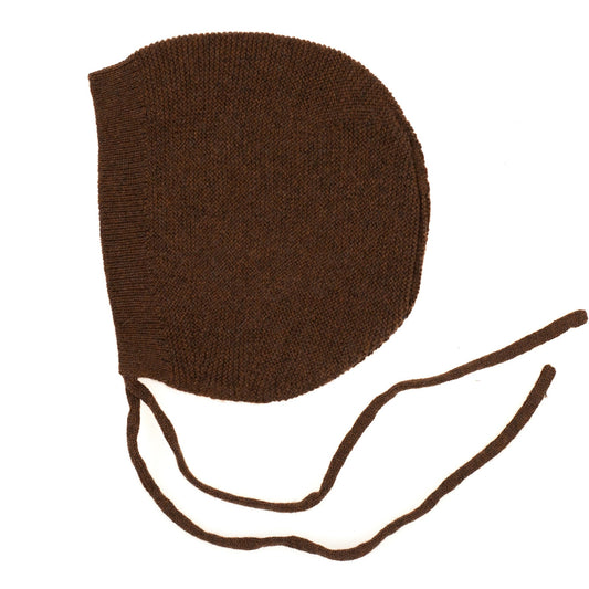 Baby wollen gebreid | 100%  Merinowol | Brunette