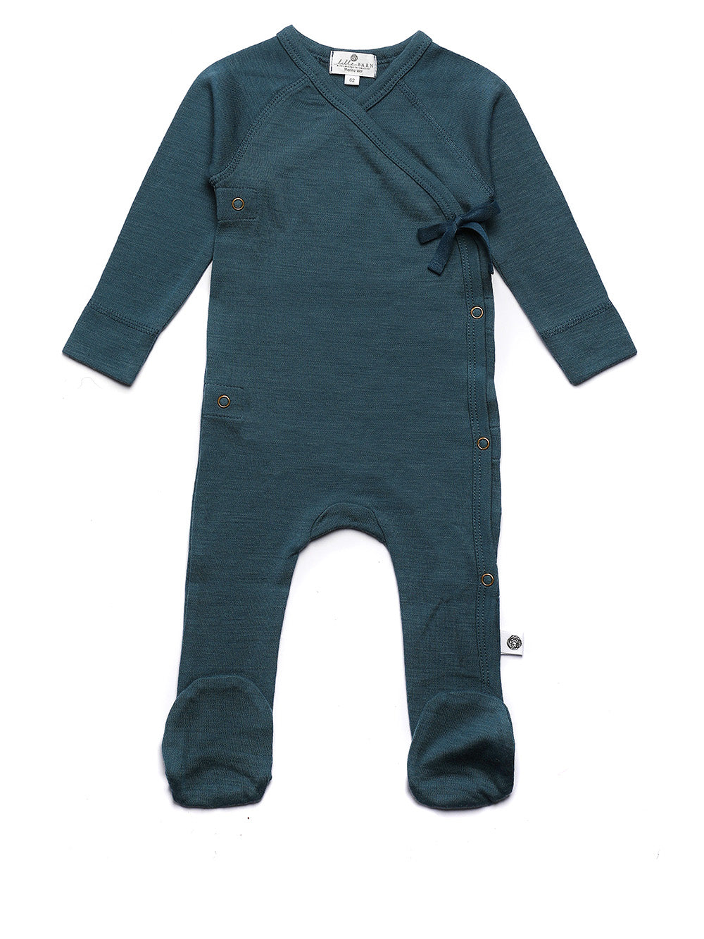 Orion Blue | Wollen boxpakje met voetjes | Merinowol | Lille Barn
