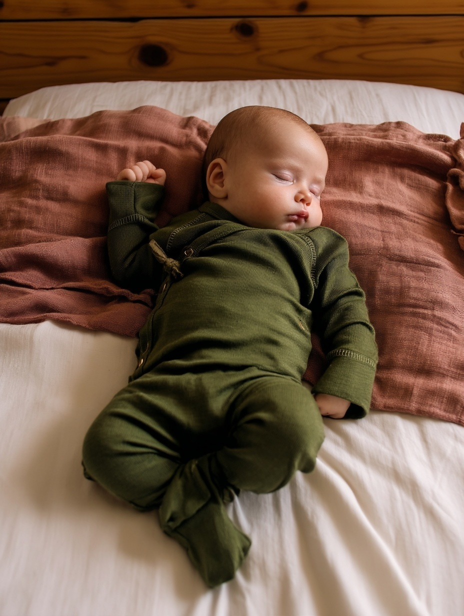 Wollen boxpakje  | Merino wol | Rifle Green | Lille Barn
