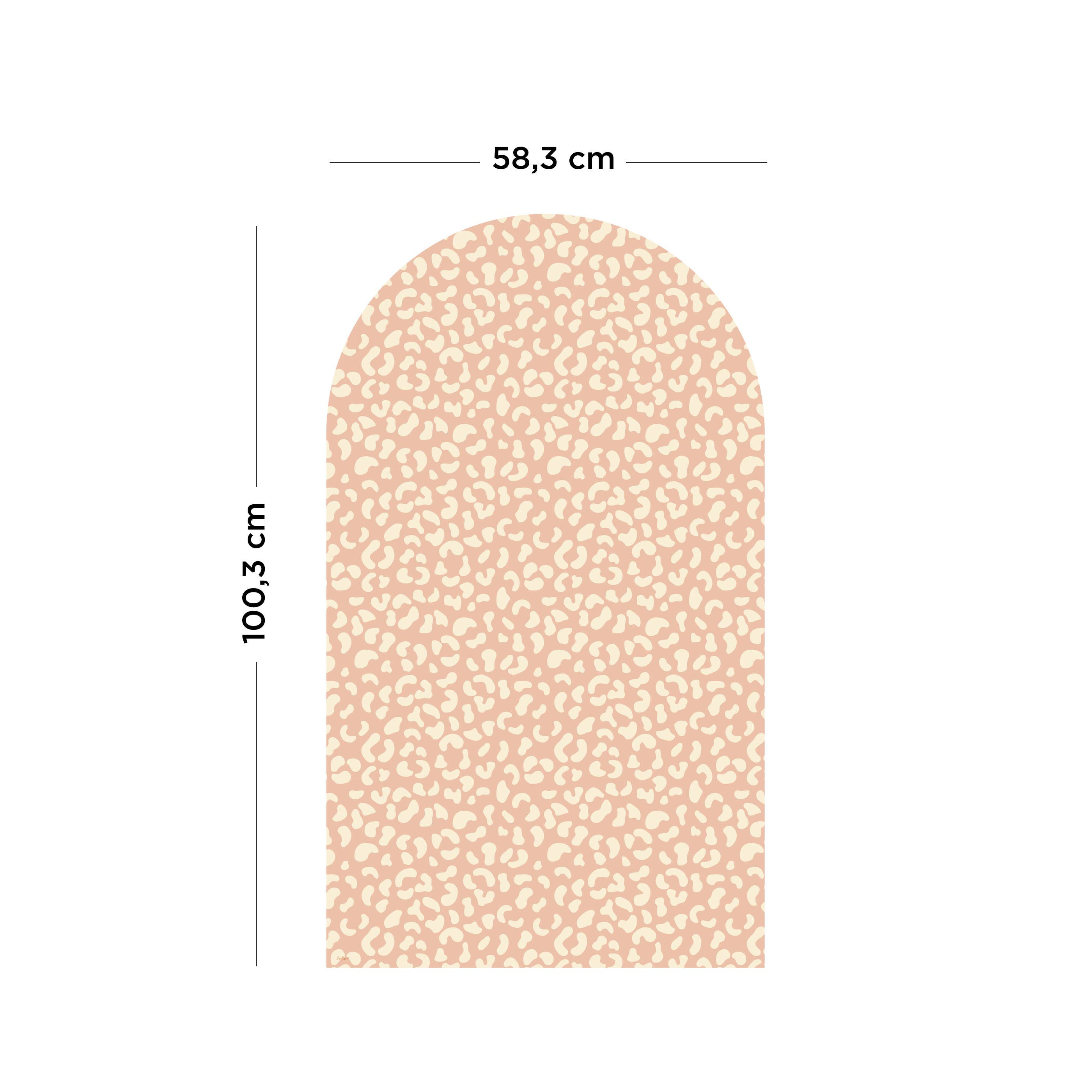 Ferflex®Magnetisch Boogbord met Luipaardmotief | Roze