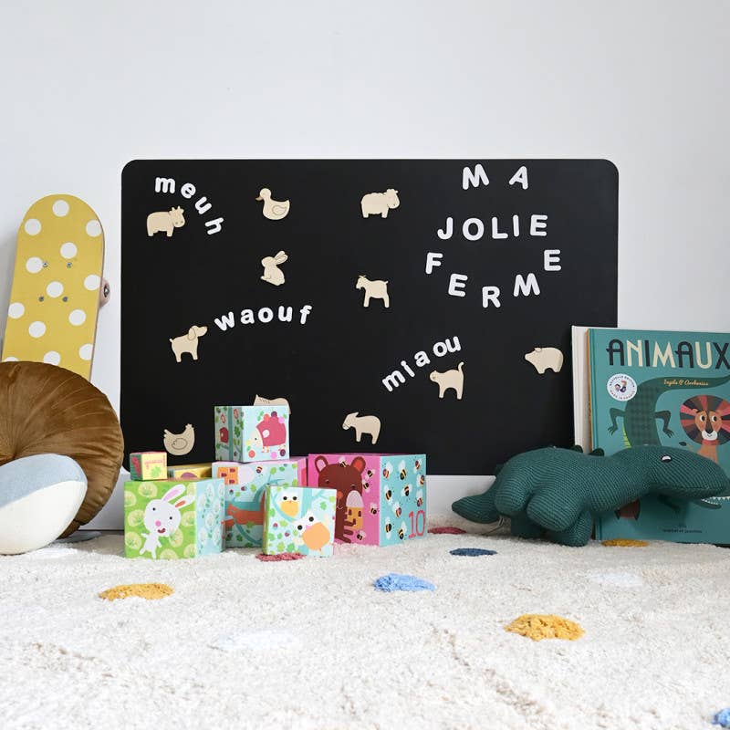 Ferflex | Magnetisch houten spel | Boerderijdieren