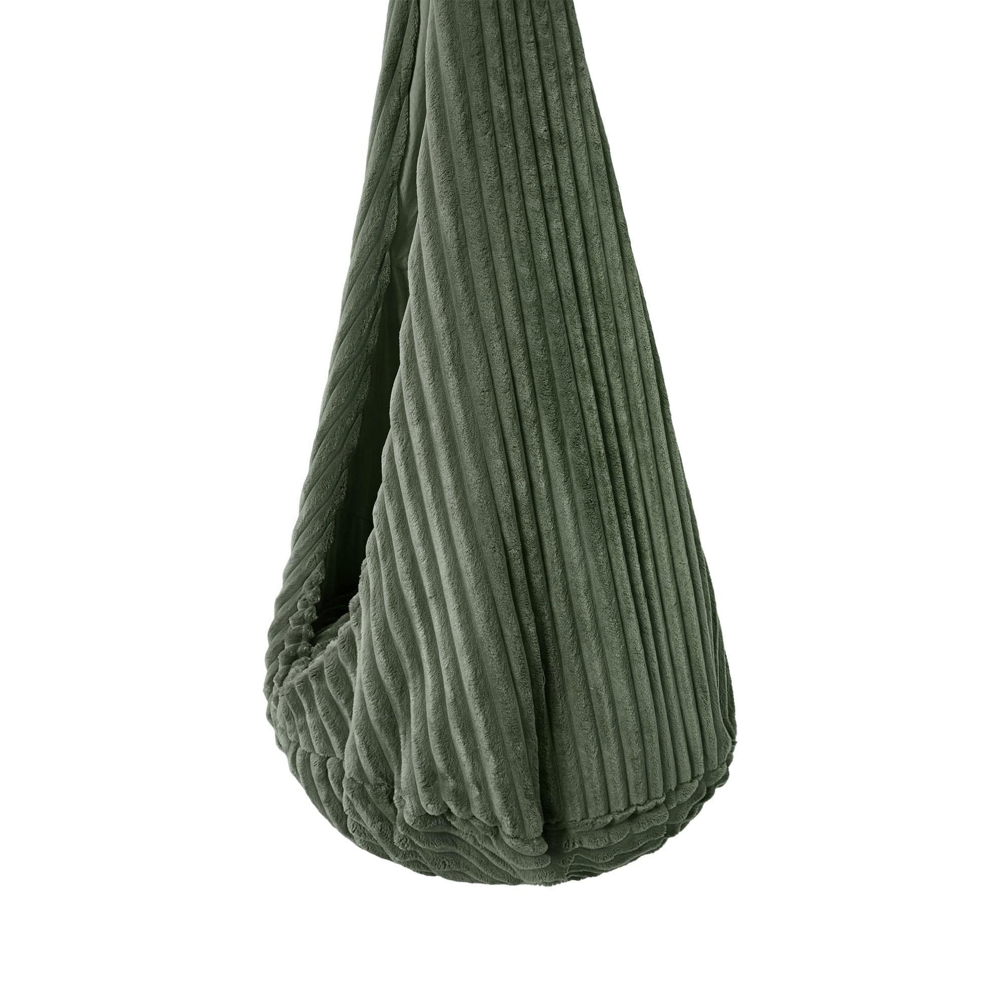 Cocoon Swing for Kids - Churros Olive Sage Green
