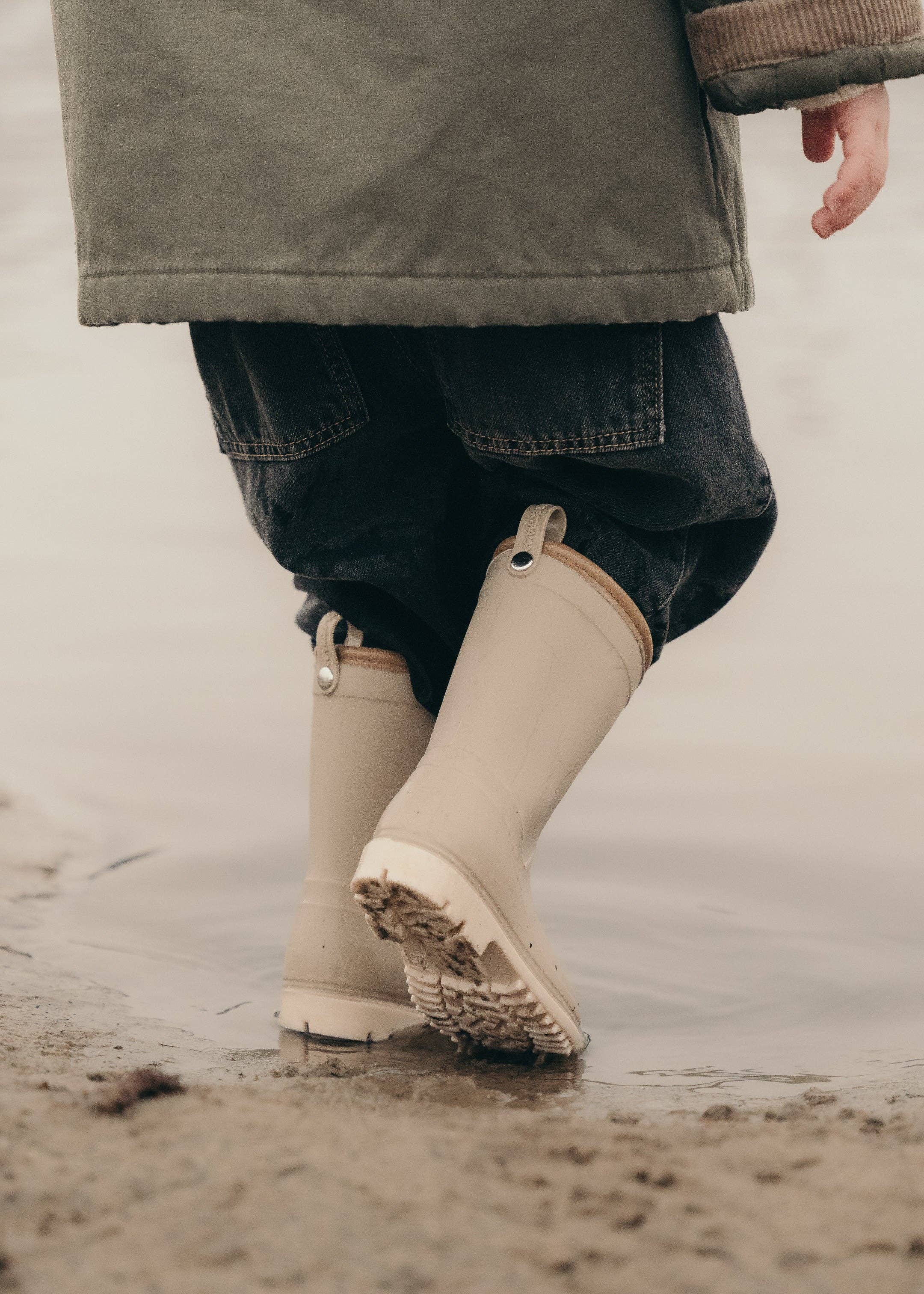 Mrs.Ertha | Regenlaarzen | Taupe