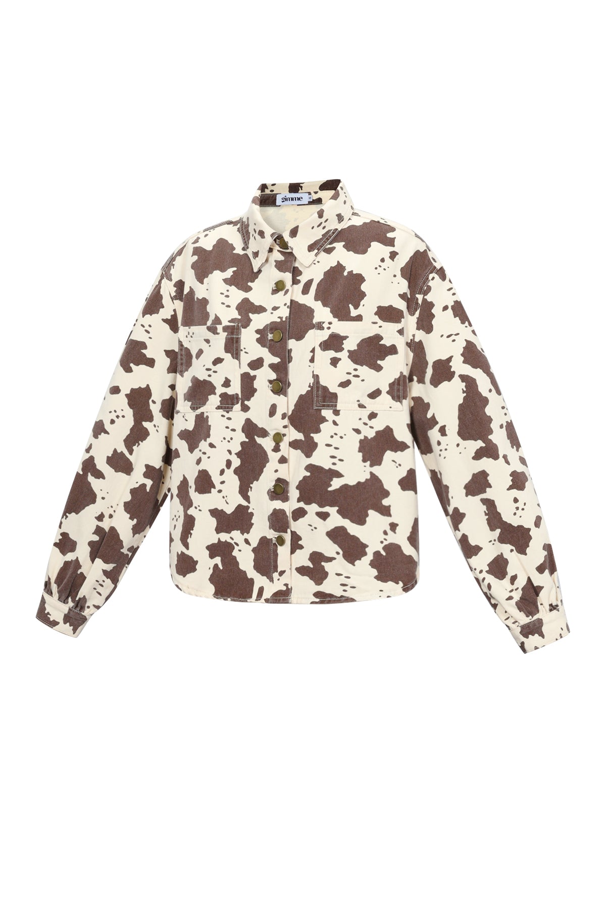 de cowgirl & dol op luipaardprint jeans