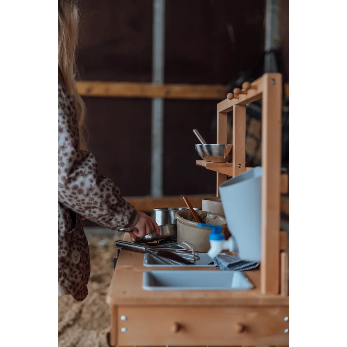 Speelkeuken voor buiten | Hout