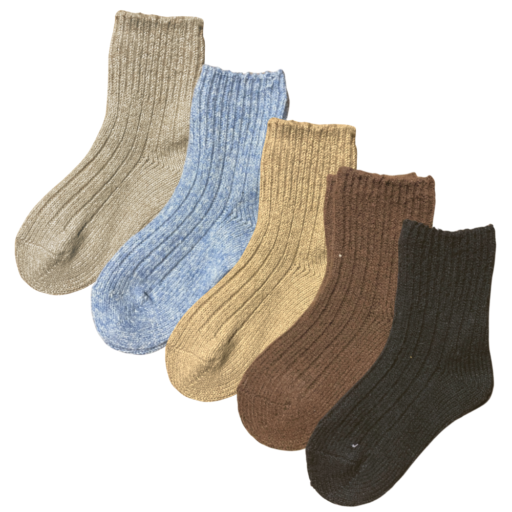Green-Goose | Alpaca Sokken voor Kinderen - 2 Paar - 85%