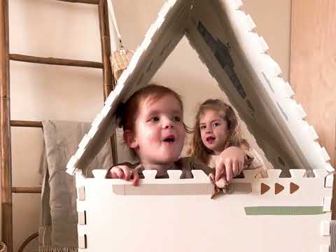 Play&Go EEVAA 3-in-1 Speelmat | Farm | Speel, berg op & bouw