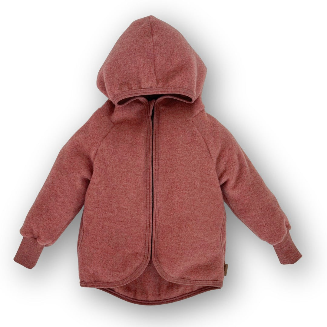 Lambie Cloud Rosewood Merino Wool Jacket