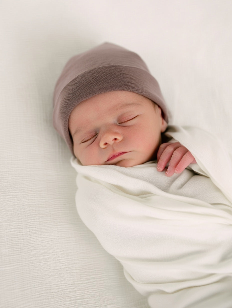 Wollen babymuts | Peppercorn | Lille Barn