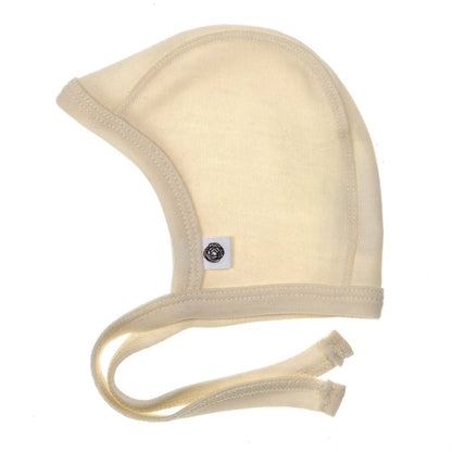Baby wollen strikmuts | 100%  Merinowol | Naturel