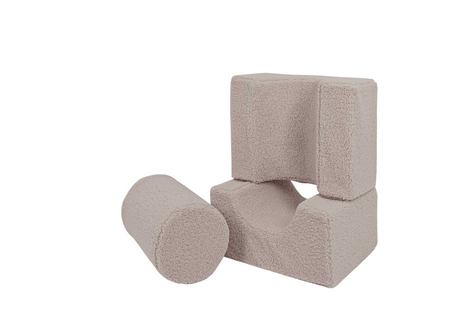 MeowBaby® Bearly Shape Set with 3 Elements - Gray