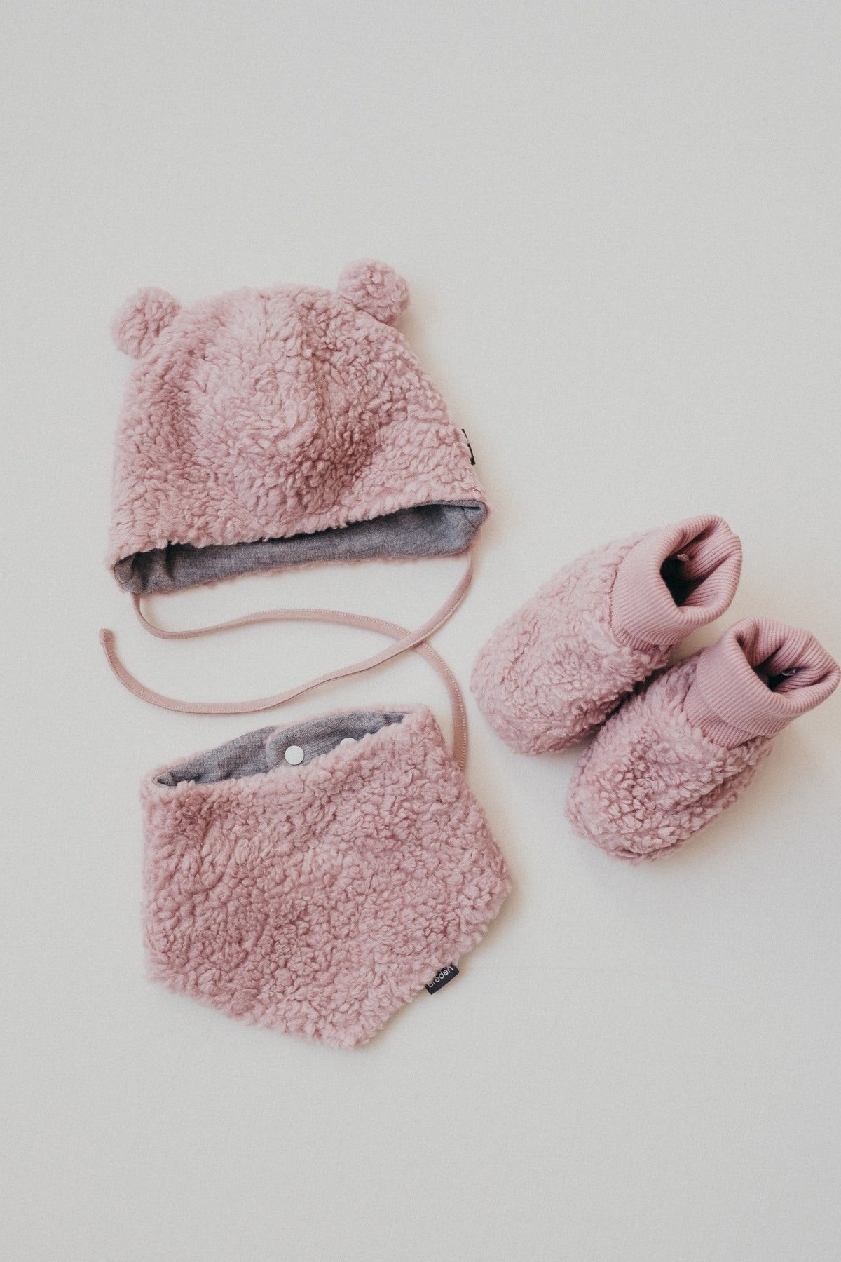 Merino Wool Lined Baby Booties THOBY