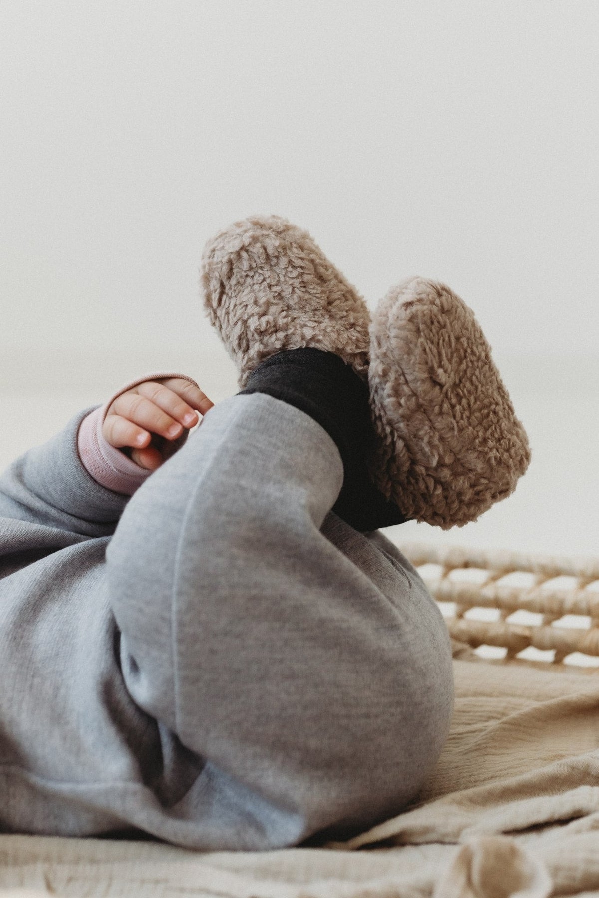 Merino Wool Lined Baby Booties THOBY