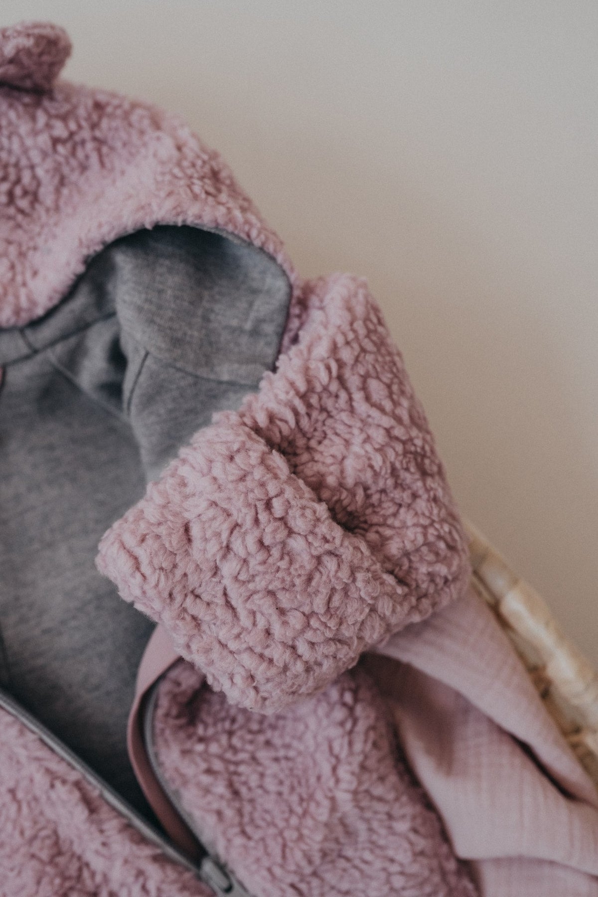 Merino Wool Lined Baby Overall TEDDY