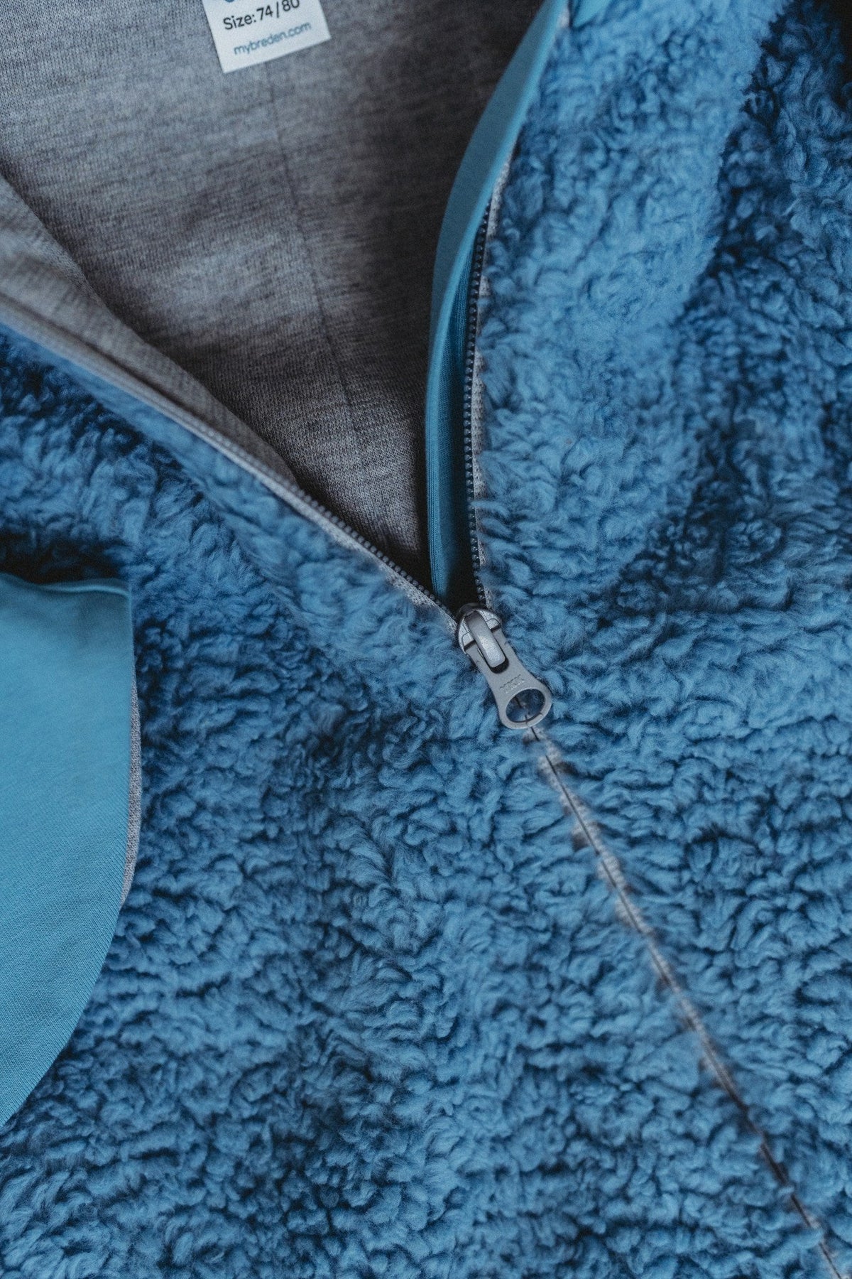 Merino Wool Lined Baby Overall TEDDY