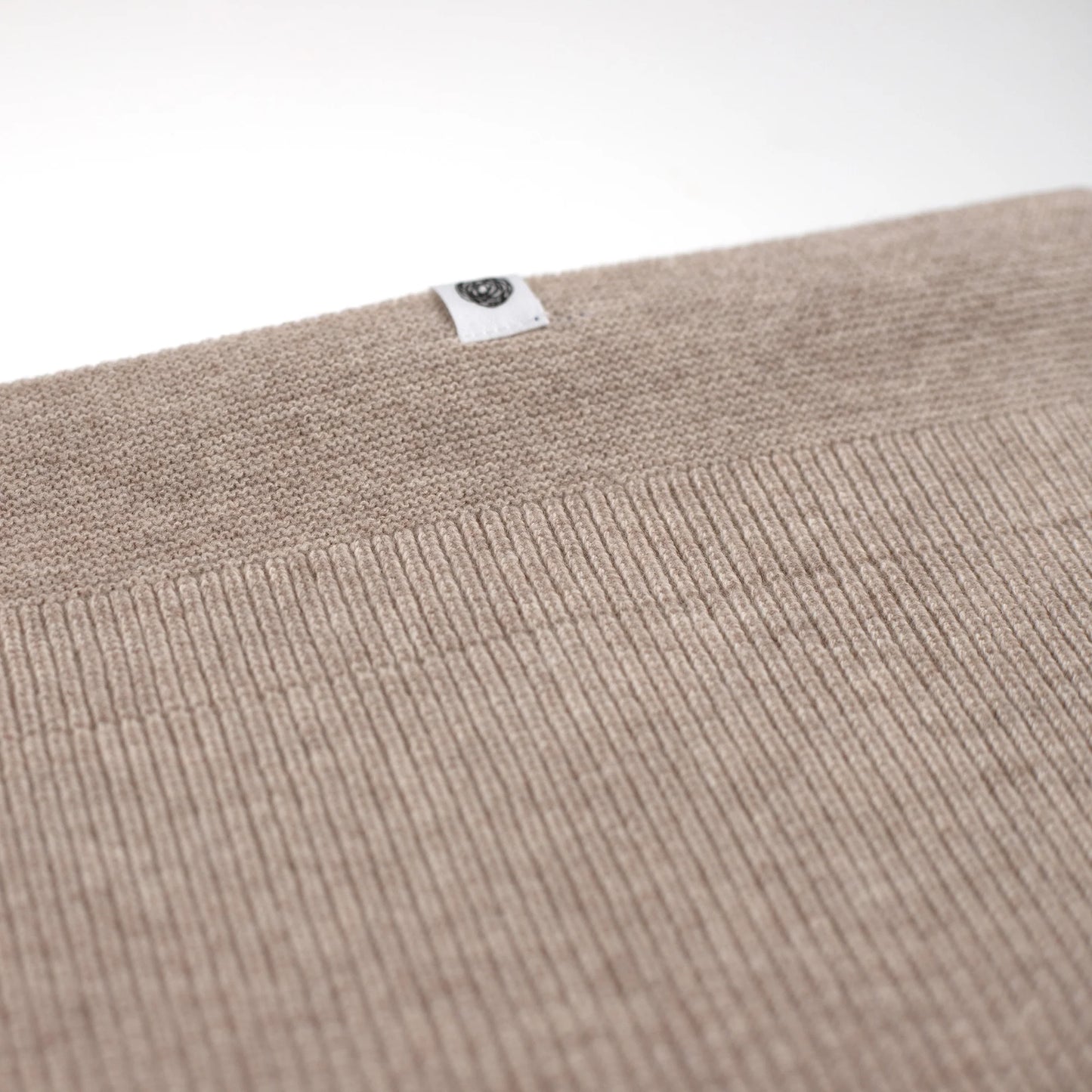 Wollen Babydeken | Kinderdeken Gebreid |  100% Merinowol | Cobble