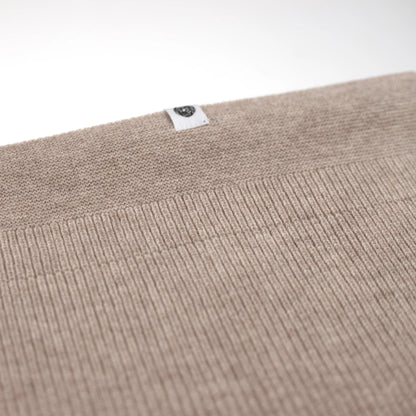 Wollen Babydeken | Kinderdeken Gebreid |  100% Merinowol | Cobble