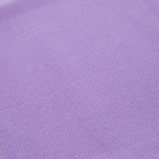 Wollen Babydeken | Kinderdeken Gebreid |  100% Merinowol | Orchid