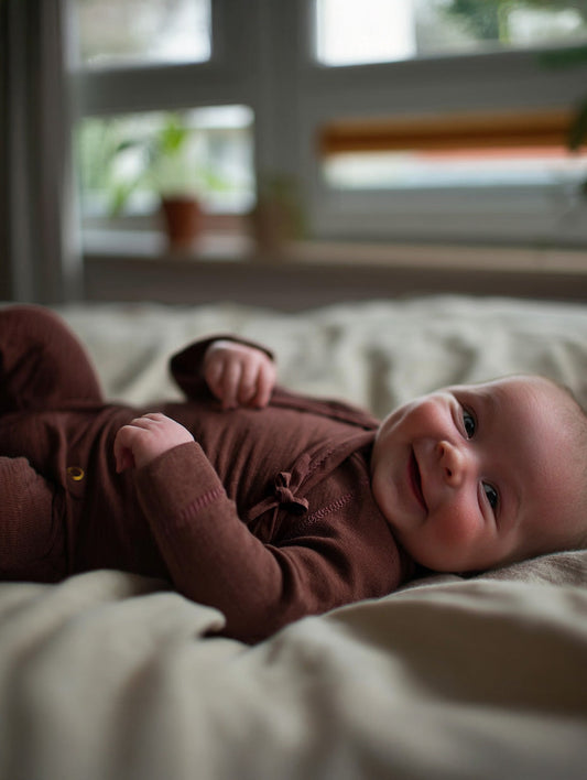 Wollen boxpakje  | Merino wol | Chocolate fondant