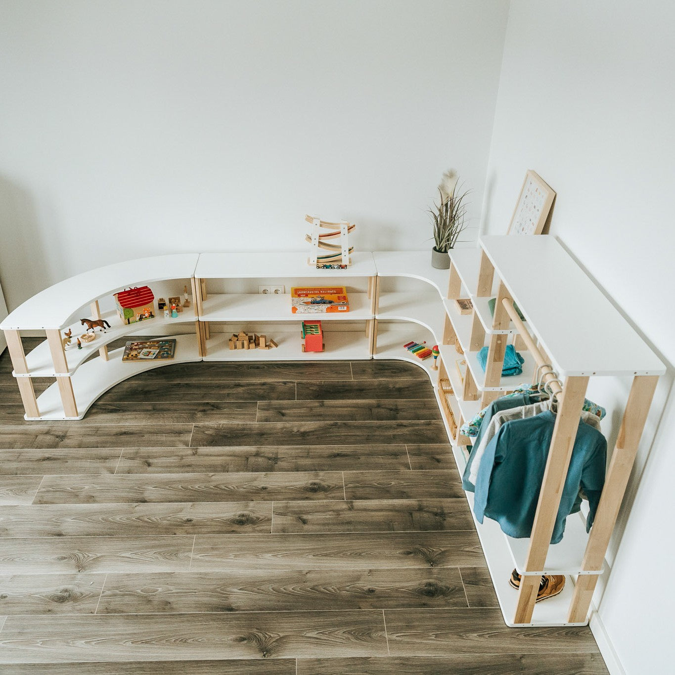 Modular Montessori Wardrobe