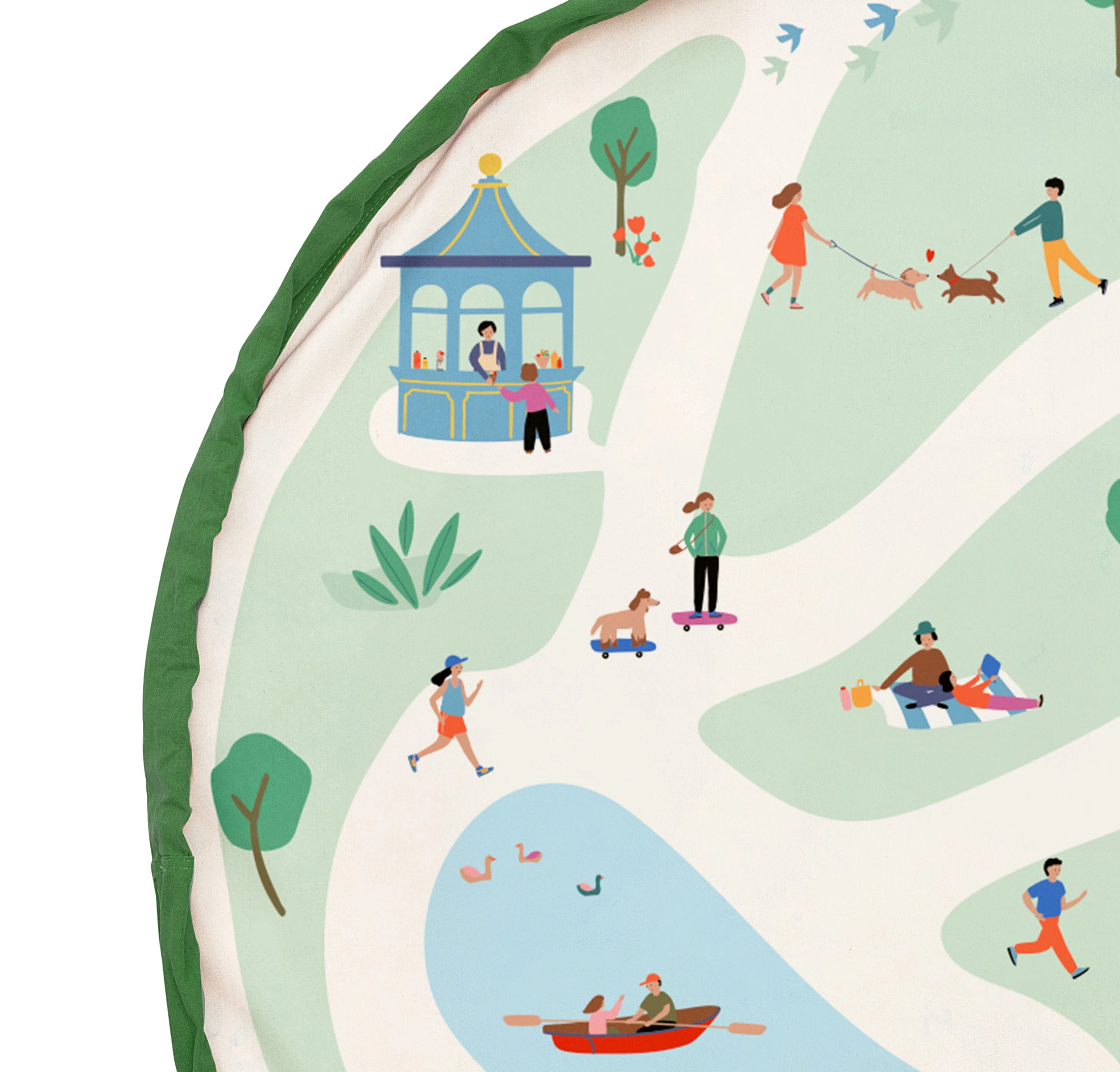 Outdoor Parc | Opbergzak & Speelmat | Play&Go